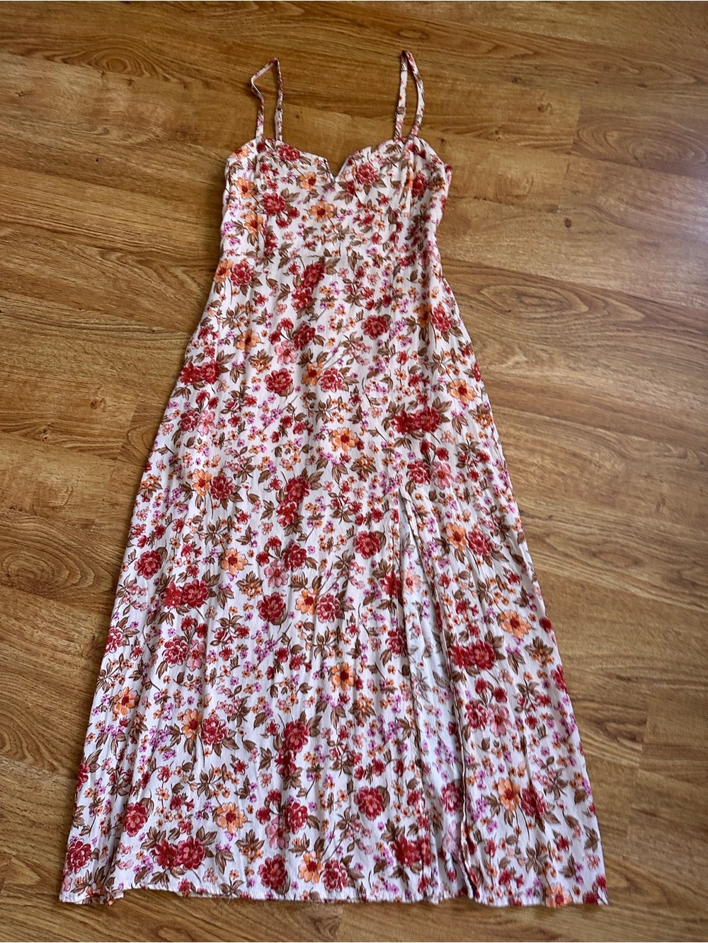 Mahina Floral Midi Dress S - Picture 1 of 13